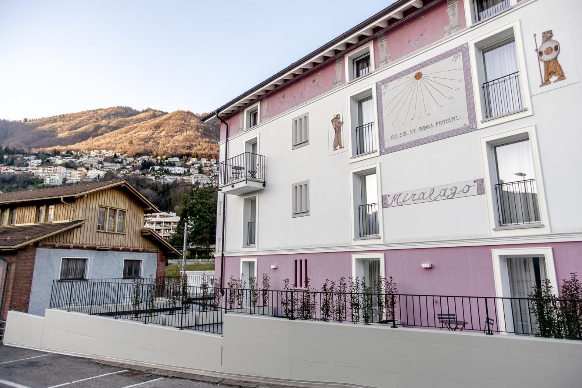 Miralago Locarno Easy Rooms Muralto Kültér fotó